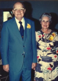 Glen and Evelyn Kezar - Fiftieth Wedding anniversary 